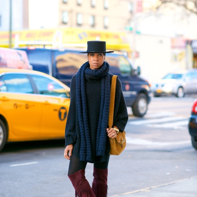 over the knee suede boots