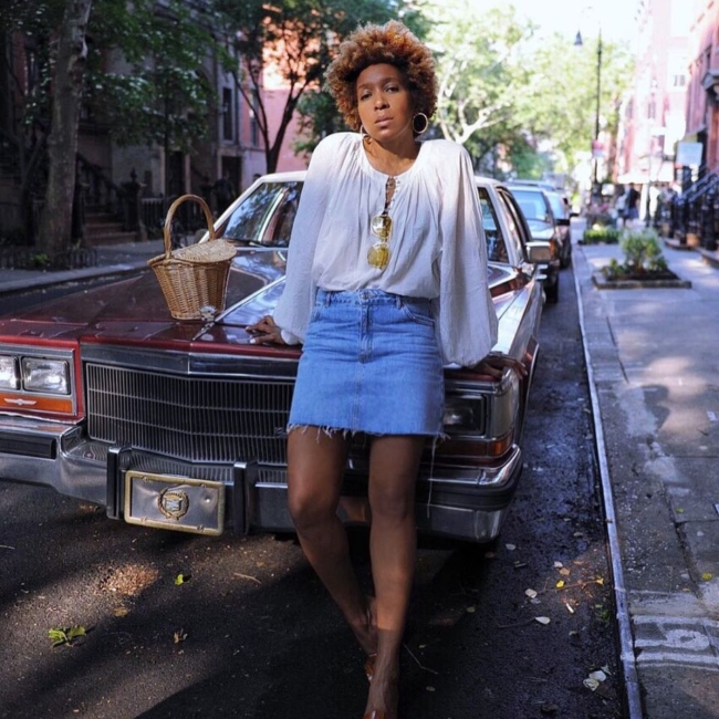 1970s retro inspired outfit